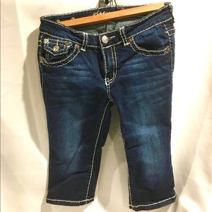 Miss Chic ‘New Fashion’ Spandex Jeans Capris